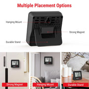 TP157 Digital Hygrometer Thermometer with LCD Display & Comfort Indicator for Home, Office & Greenhouse